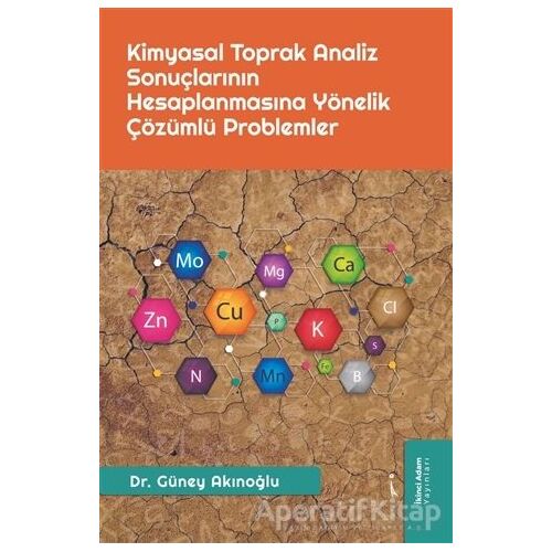 Kimyasal Toprak Analiz Sonuçlarının Hesaplanmasına Yönelik Çözümlü Problemler