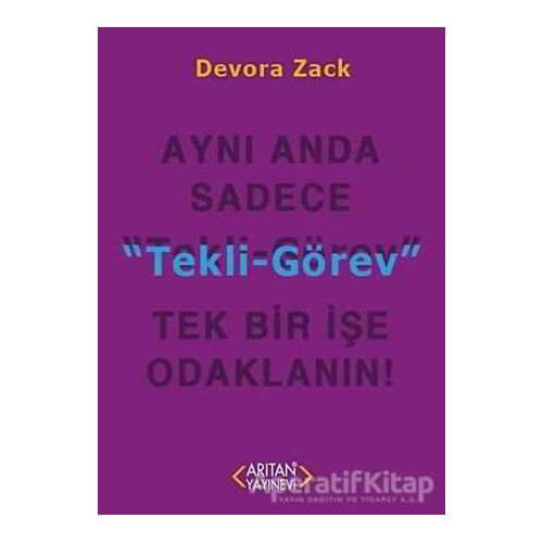 Tekli Görev - Devora Zack - Arıtan Yayınevi