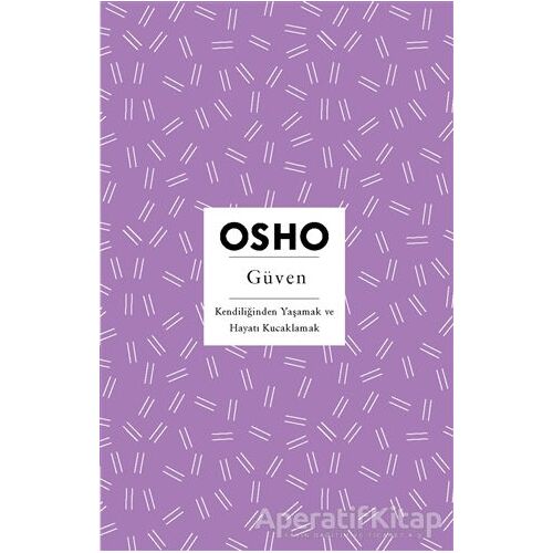 Güven - Osho (Bhagwan Shree Rajneesh) - Butik Yayınları