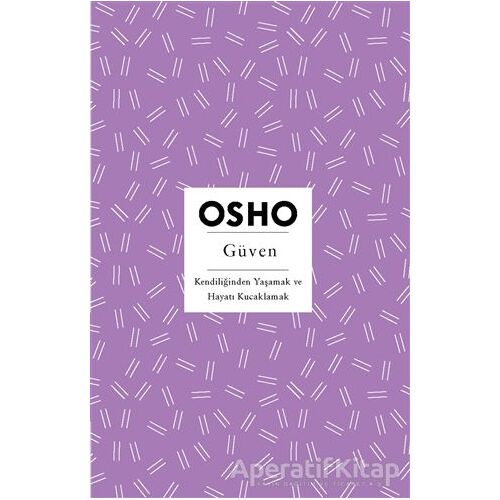 Güven - Osho (Bhagwan Shree Rajneesh) - Butik Yayınları