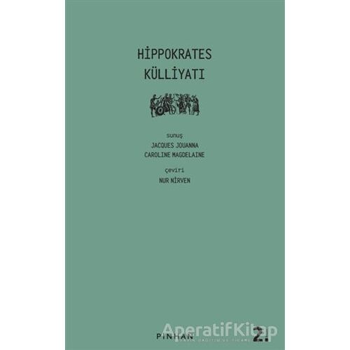 Hippokrates Külliyatı - Hippokrates - Pinhan Yayıncılık