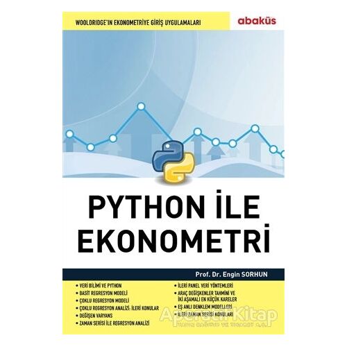 Python ile Ekonometri - Engin Sorhun - Abaküs Kitap