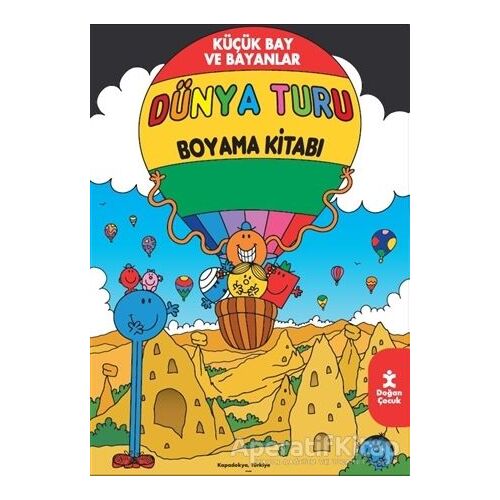 Küçük Bay Ve Bayanlar Dünya Turu Boyama Kitabı - Kolektif - Doğan Çocuk