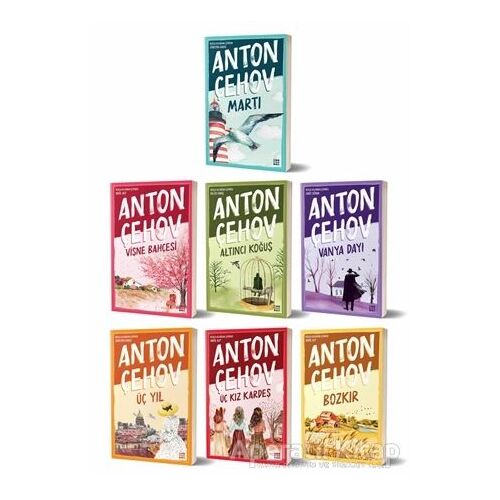 Anton Çehov Seti (7 Kitap Takım) - Anton Çehov - Dokuz Yayınları