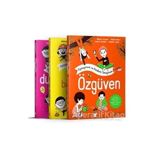 Duygularım - Oynuyorum ve Kendimi Tanıyorum Seti (3 Kitap) - Virginie Limousin - Domingo Yayınevi