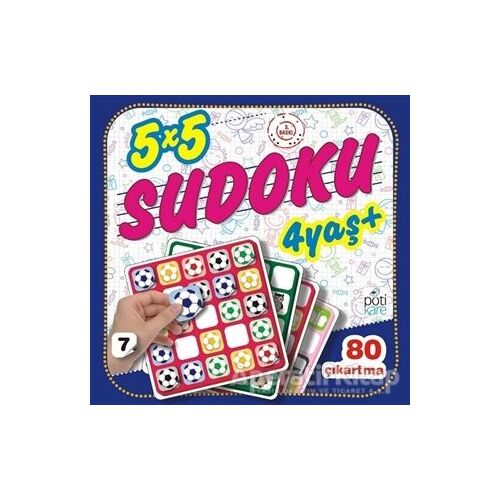 5x5 Sudoku 7 - Kolektif - Pötikare Yayıncılık