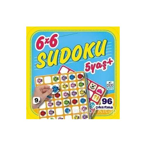 6x6 Sudoku (9) - Kolektif - Pötikare Yayıncılık