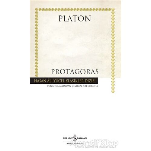 Protagoras - Platon (Eflatun) - İş Bankası Kültür Yayınları