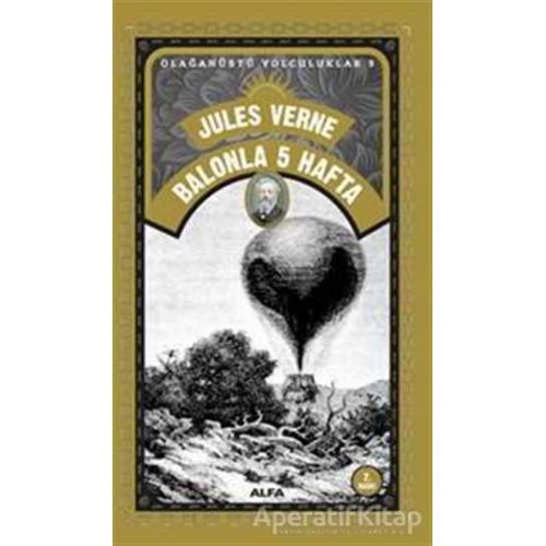 Balonla 5 Hafta - Jules Verne - Alfa Yayınları