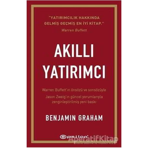 Akıllı Yatırımcı - Benjamin Graham - Epsilon Yayınevi