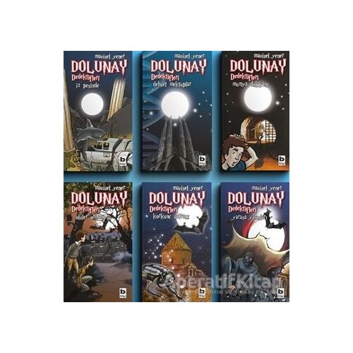 Dolunay Dedektifleri Seti (6 Kitap Takım) - Mavisel Yener - Bilgi Yayınevi