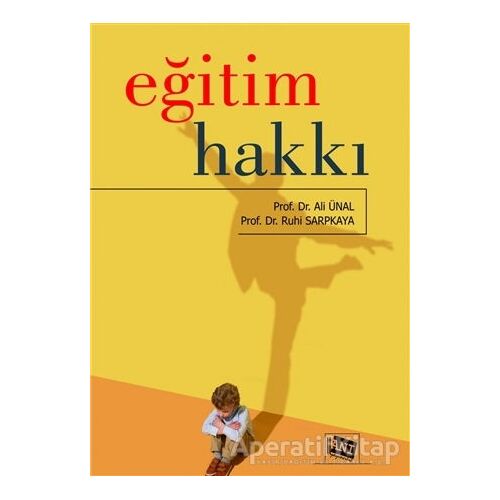 Eğitim Hakkı - Ruhi Sarpkaya - Anı Yayıncılık