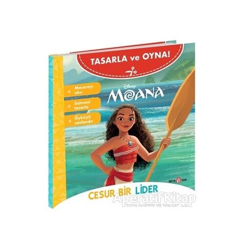 Disney Tasarla Ve Oyna Moana - Cesur Bir Lider - Kolektif - Beta Kids