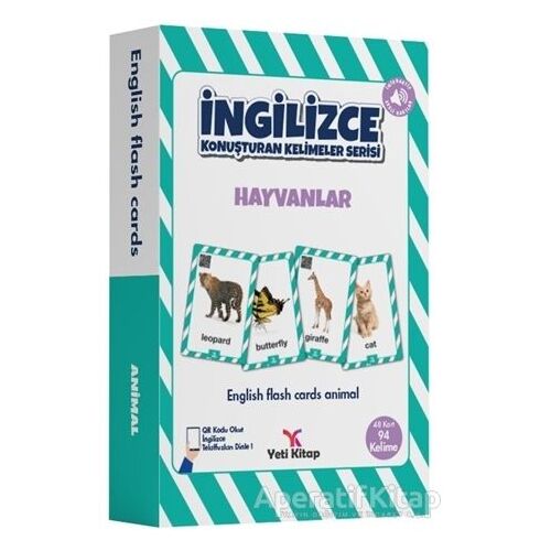 Hayvanlar - İngilizce Konuşturan Kelimeler Serisi - Feyyaz Ulaş - Yeti Kitap