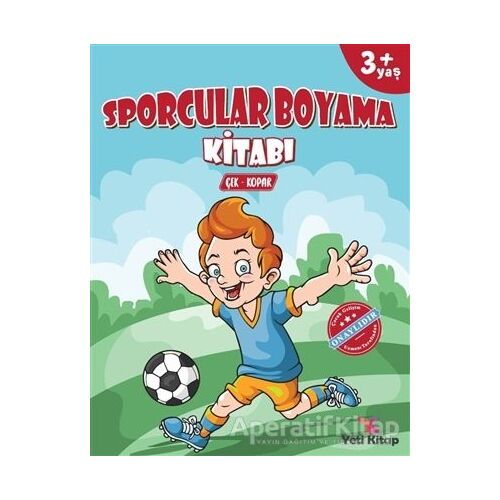 Sporcular Boyama Kitabı - Feyyaz Ulaş - Yeti Kitap
