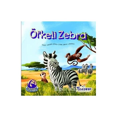Öfkeli Zebra - Bozkırdan Arkadaşlar - Nikoleta Novak - Teleskop Popüler Bilim