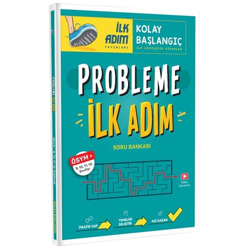 İlk Adım YKS TYT AYT Probleme İlk Adım Soru Bankası