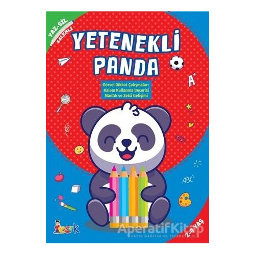 Yetenekli Panda - Yaz-Sil Kalemli - Kolektif - Bıcırık Yayınları