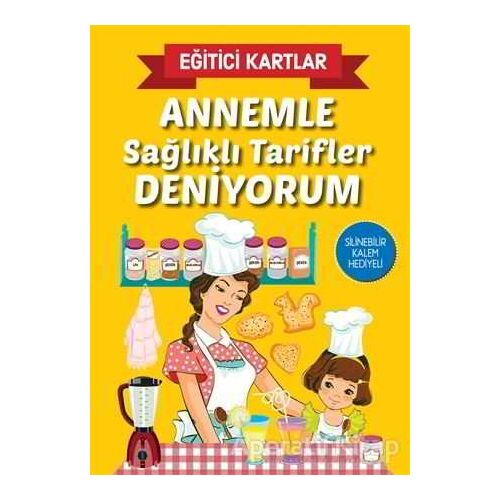 Annemle Sağlıklı Tarifler Deniyorum - Eğitici Kartlar - Ivan Nikolov Ivanov - Teleskop Popüler Bilim