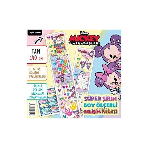 Disney Mickey Ve Arkadaşları Süper Şirin Boy Ölçerli Gelişim Paketi