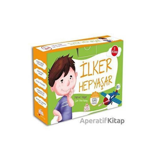 İlker Hepyaşar (5 Kitap Set) - Merve Yaşar - Nesil Çocuk Yayınları