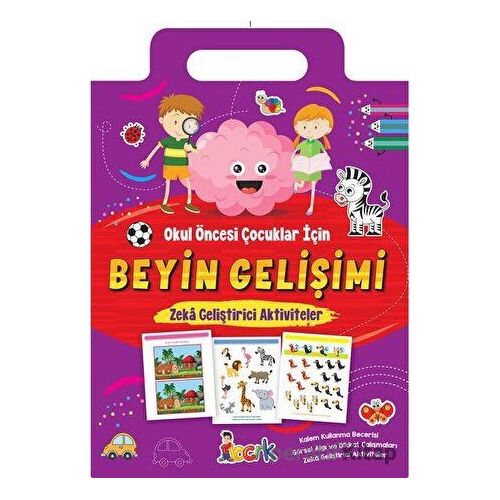 Beyin Gelişimi - Zeka Geliştirici Aktiviteler - Kolektif - Bıcırık Yayınları