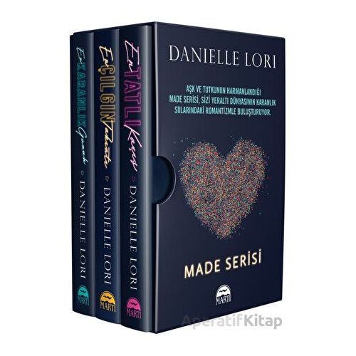 Made Serisi Kutulu - 3 Kitap - Danielle Lori - Martı Yayınları