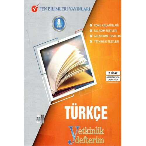 Fen Bilimleri 8. Sınıf Yeni Nesil Türkçe Yetkinlik Defterim