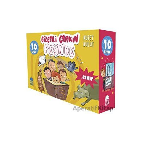Gizemli Çarkın Peşinde 3. Sınıf Seti (10 Kitap) - Kuzey Bulut - Mavi Kirpi Yayınları