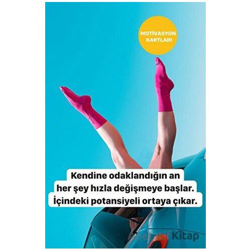 Her Güne Bir Motivasyon Kartı - Gamze Alparslan - Nemesis Kitap