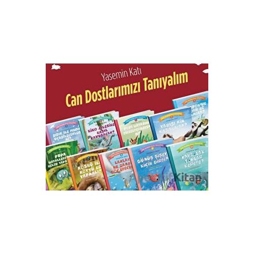 Can Dostlarımızı Tanıyalım Set (10 Kitap) - Yasemin Katı - Beyan Yayınları