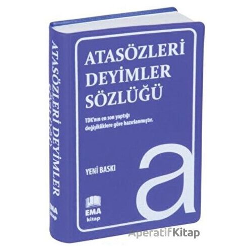 Atasözleri Deyimler Sözlüğü (Karton Kapak) - Kolektif - Ema Kitap