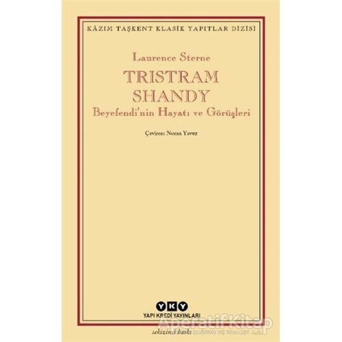 Tristram Shandy - Laurence Sterne - Yapı Kredi Yayınları