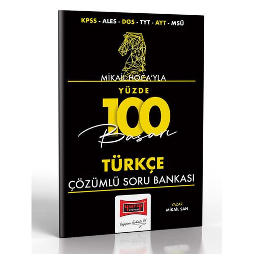 Yargı Mikail Hoca’yla Yüzde 100 Türkçe Çözümlü Soru Bankası