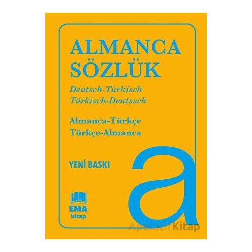 Almanca Sözlük - Dilara Dikmetaş - Ema Kitap