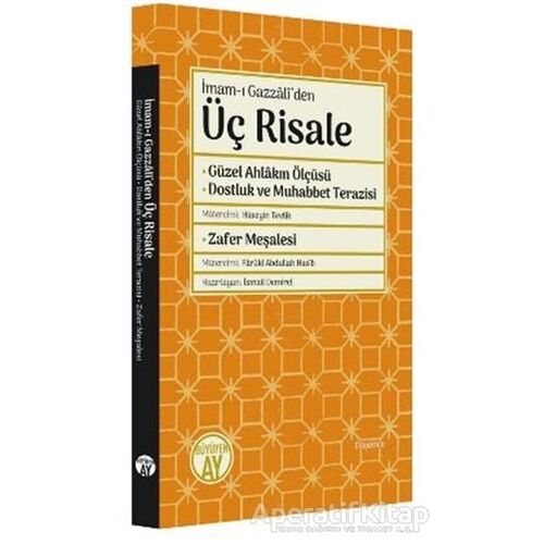 İmam-ı Gazaliden Üç Risale - İmam-ı Gazali - Büyüyen Ay Yayınları