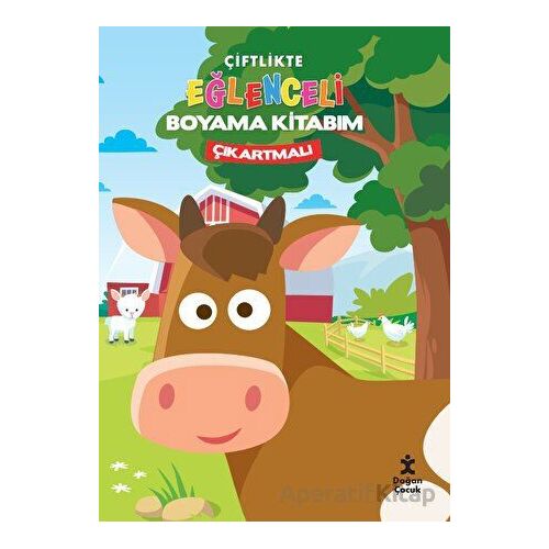 Çiftlikte Eğlenceli Boyama Kitabım - Kolektif - Doğan Çocuk