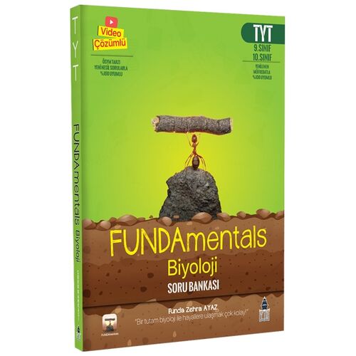 Fundamentals TYT Biyoloji Video Çözümlü Soru Bankası