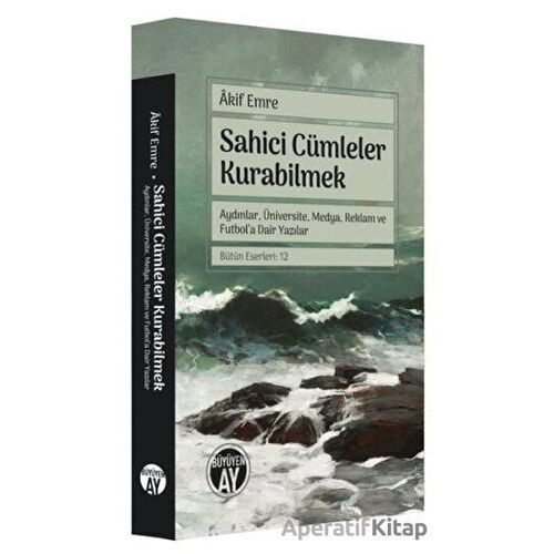 Sahici Cümleler Kurabilmek - Aydınlar, Üniversite, Medya, Reklam ve Futbola Dair Yazılar