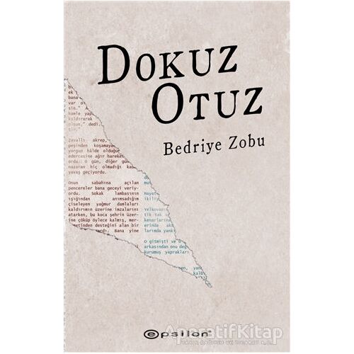 Dokuz Otuz - Bedriye Zobu - Epsilon Yayınevi