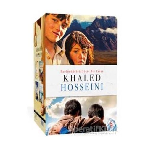 Khaled Hosseini (4 Kitap Takım) - Khaled Hosseini - Everest Yayınları