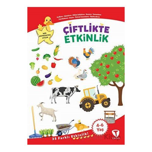 Çiftlikte Etkinlik - Fatma Hazan Türkkol - Turkuvaz Çocuk