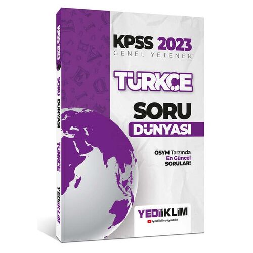 Yediiklim 2023 KPSS Genel Yetenek Türkçe Soru Dünyası