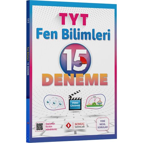 Sonuç TYT Fen Bilimleri 15 Deneme Video Çözümlü