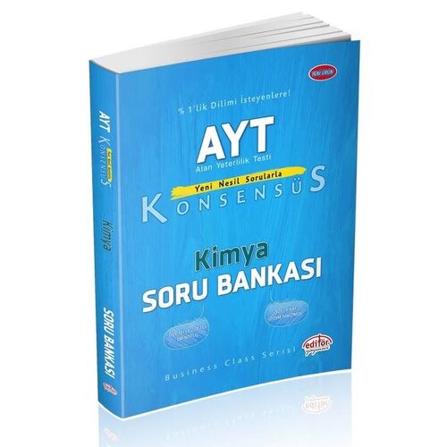 Editör AYT Konsensüs Kimya Soru Bankası