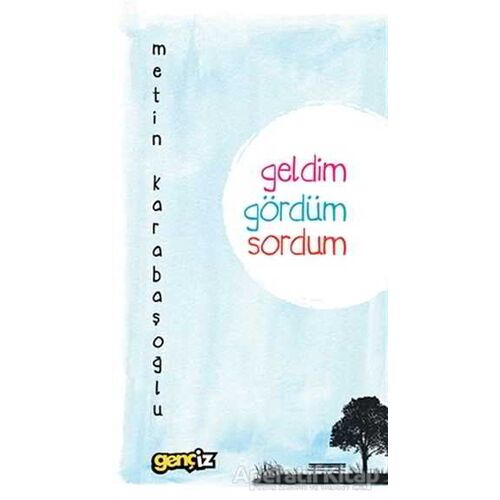 Geldim Gördüm Sordum - Metin Karabaşoğlu - İz Yayıncılık