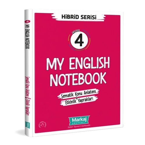 Markaj 4. Sınıf Hibrid Serisi My English