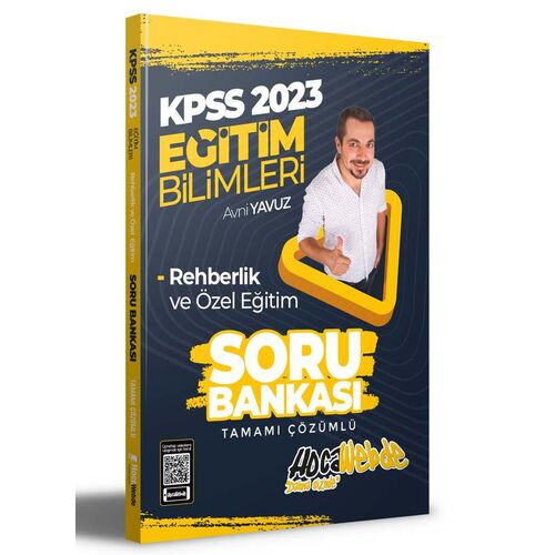 Hocawebde 2023 KPSS Eğitim Bilimleri Rehberlik ve Özel Eğitim Tamamı Çözümlü Soru Bankası