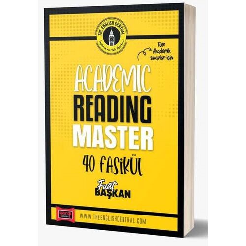 Yargı Tüm Akademik İngilizce Sınavları İçin Academic Reading Master 40 Fasikül