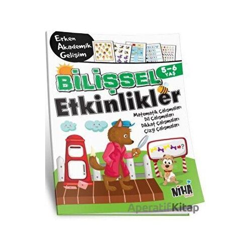 5-6 Yaş Bilişsel Etkinlikler - Kolektif - Niha Çocuk